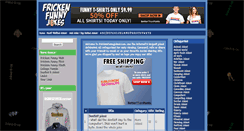 Desktop Screenshot of frickenfunnyjokes.com
